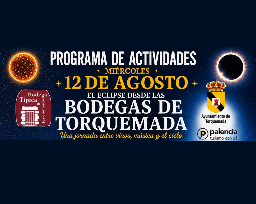 El Eclipse desde las Bodegas de Torquemada. Programa de Actividades