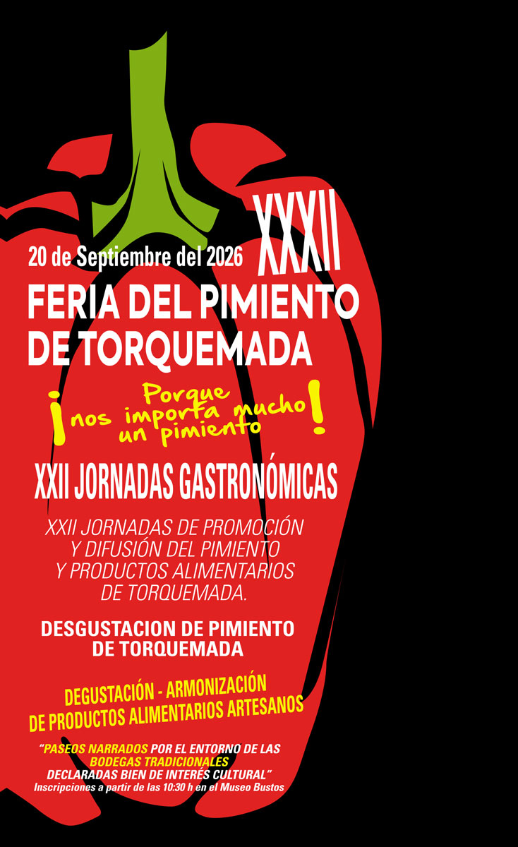 XXXII Feria del Pimiento de Torquemada y XXII Jornadas Gastronómicas